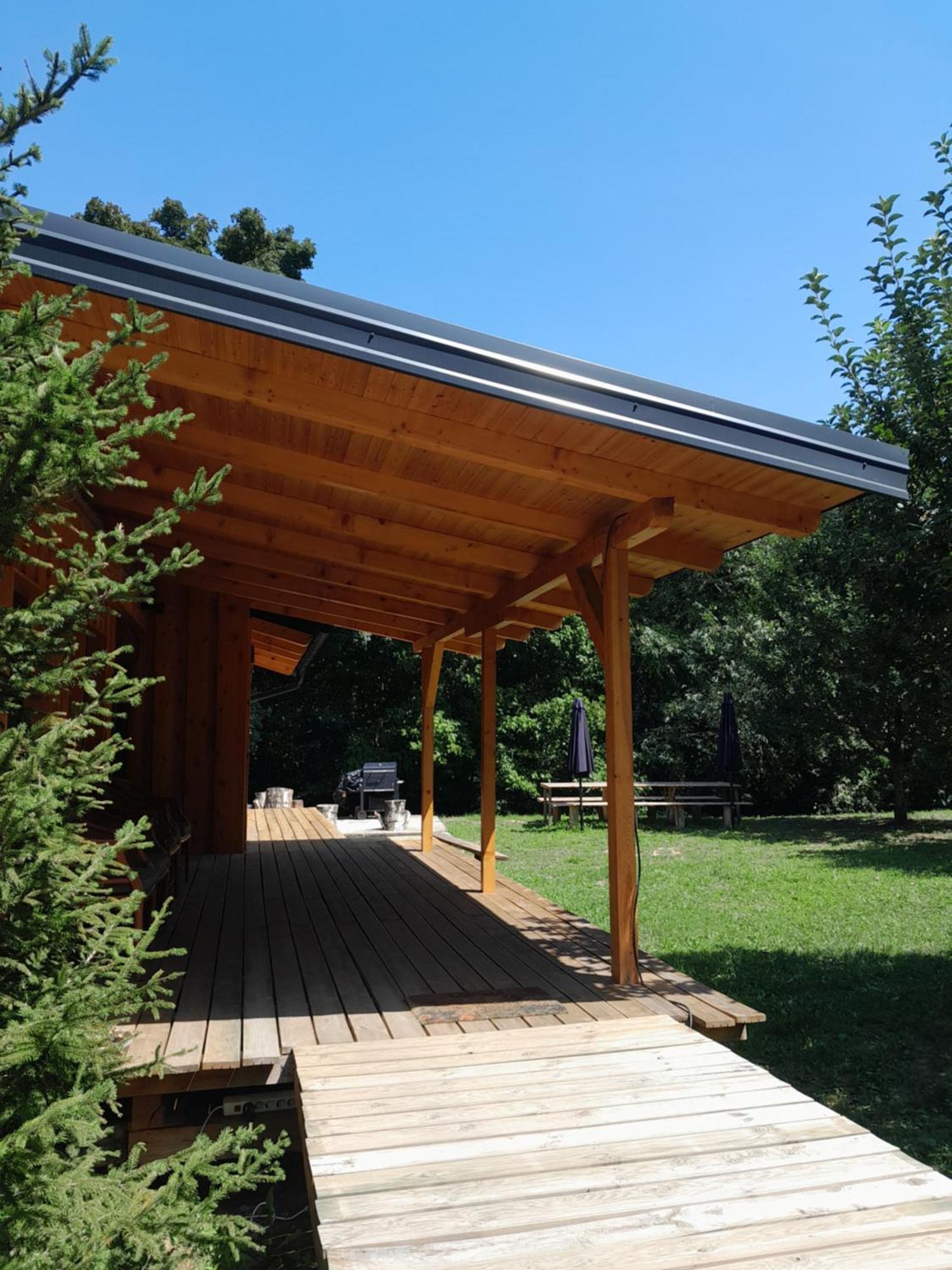 Nica Wood Villa Sremska Kamenica Екстериор снимка
