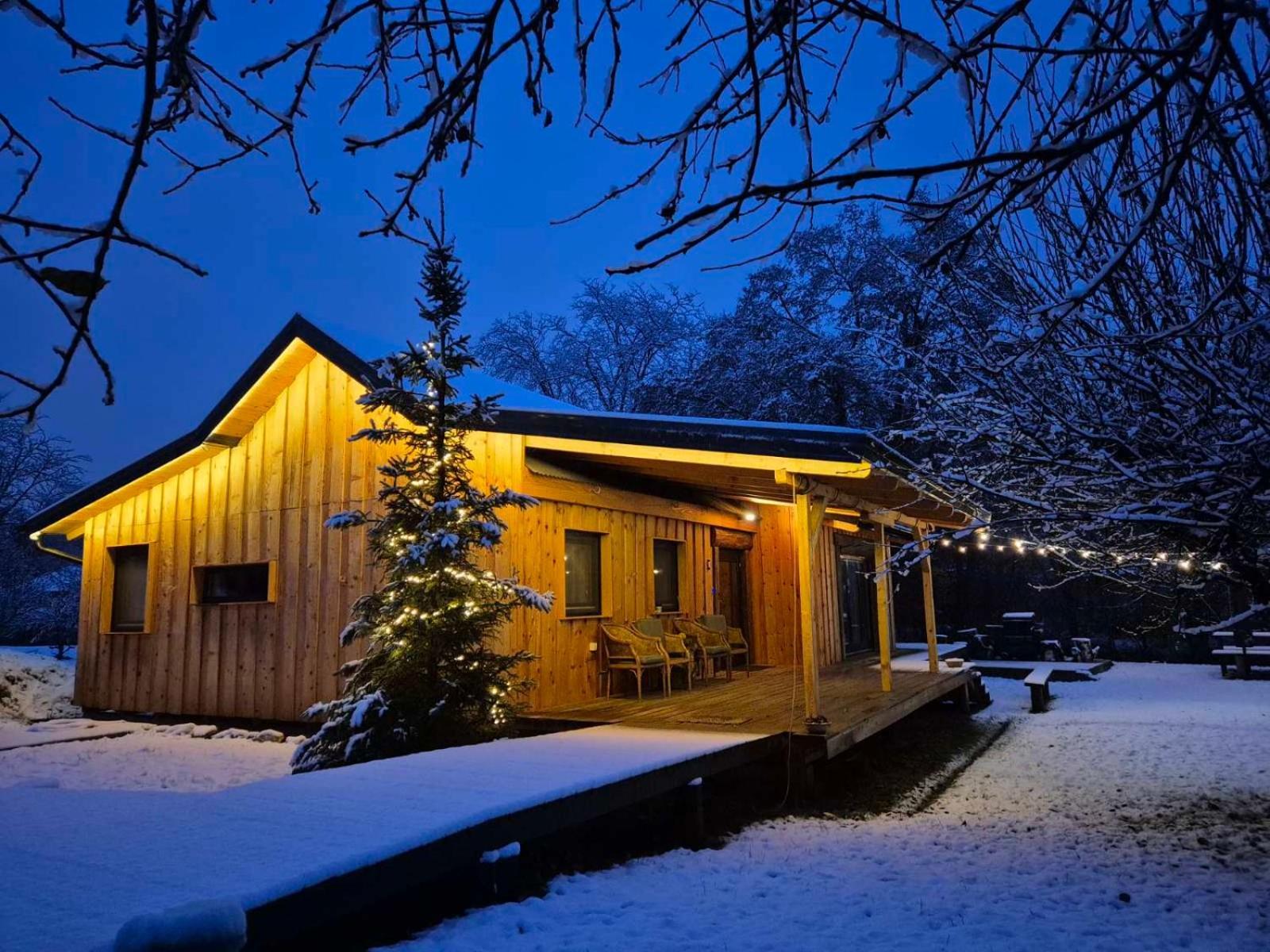Nica Wood Villa Sremska Kamenica Екстериор снимка